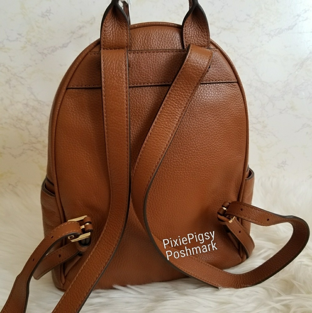 Michael Kors Abbey Studded Leather Backpack Bag - Picture 3 of 8